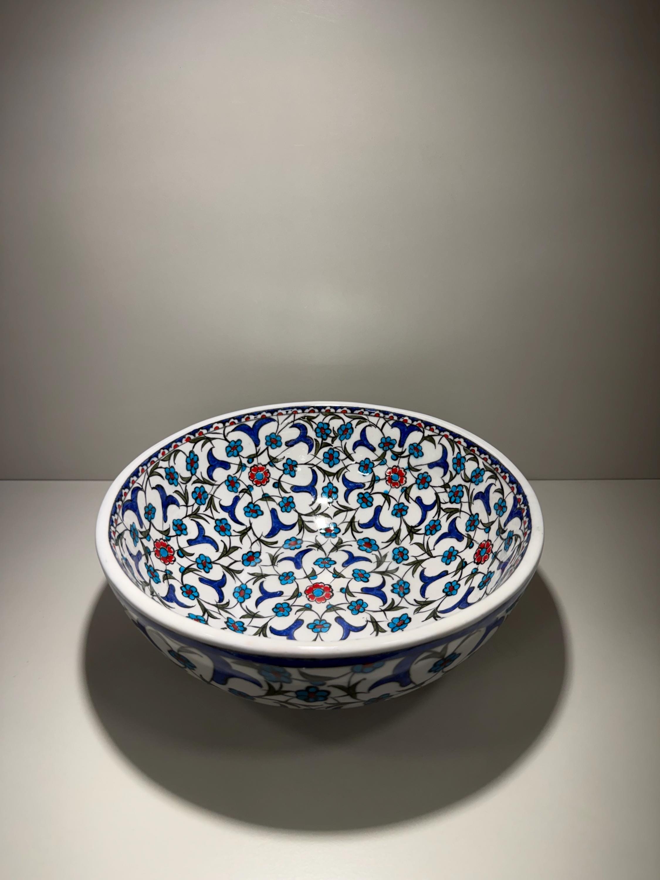 Iznik ceramic bowl - Etsy 日本
