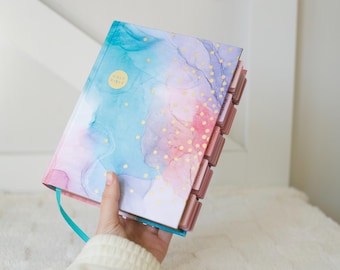 NIV Journaling Bibel mit Tabs für Frauen Tabbed Bibel Geschenk Stoffbezug Journal Bibel mit Tabs Englisch Heilige Bibel christliches Geschenk für Sie