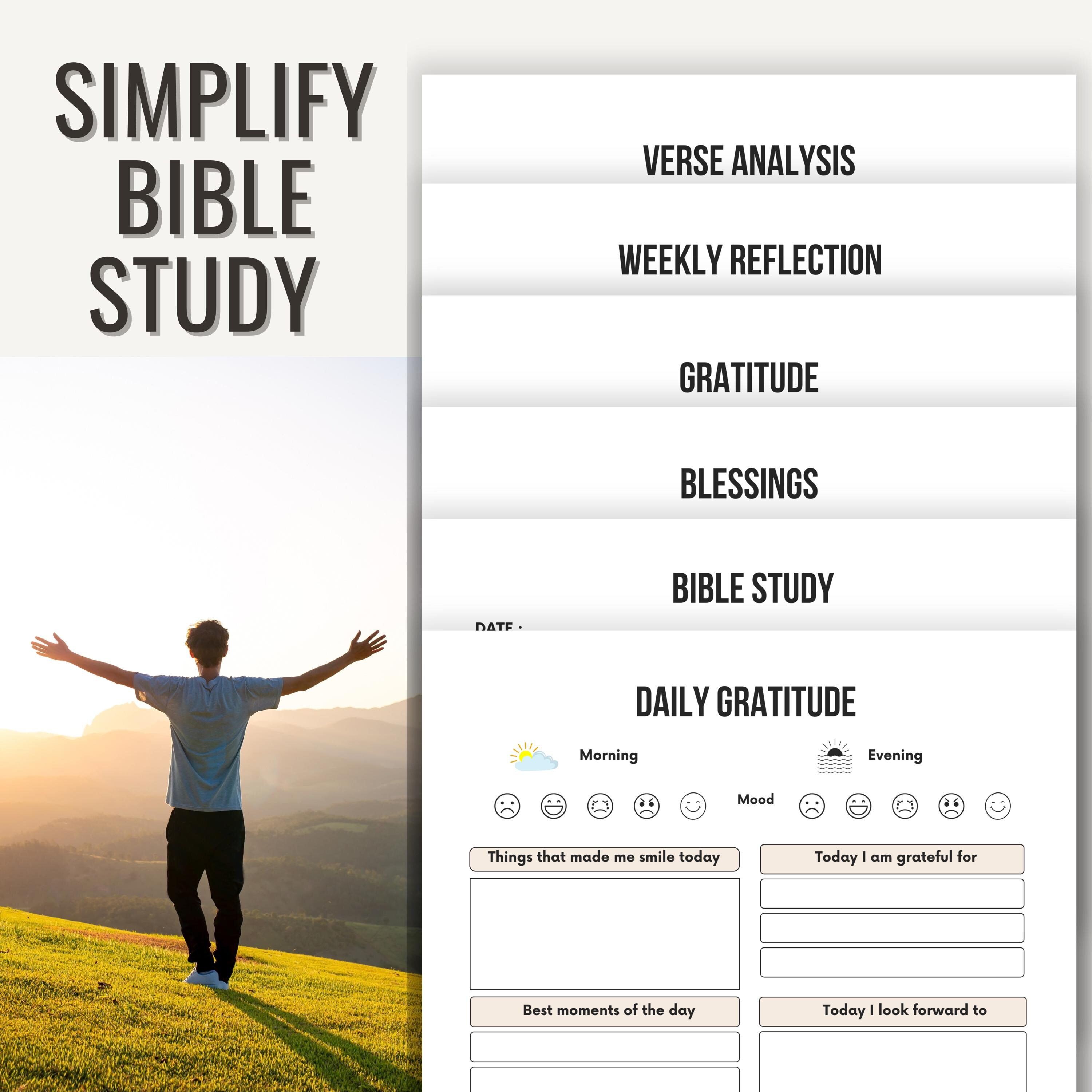 Editable Prayer Journal Printable Bible Study Planner Christian Prayer ...
