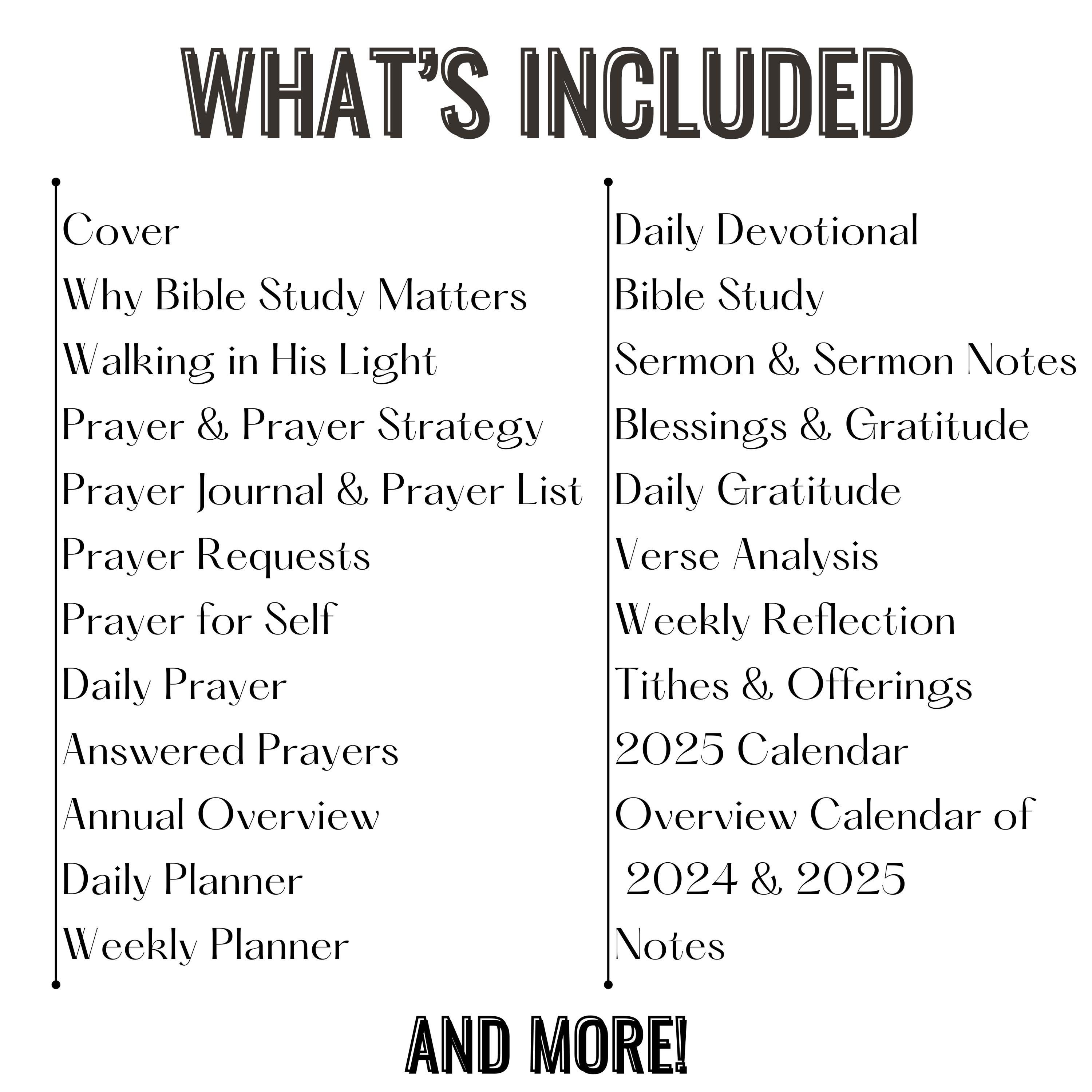 Editable Prayer Journal Printable Bible Study Planner Christian Prayer ...