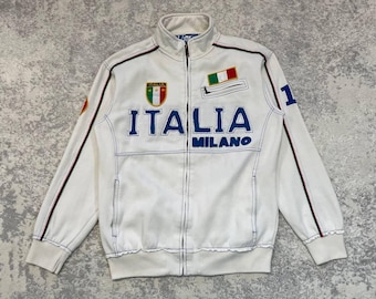 ITALIA Vintage Y2K Zip up Sweatshirt