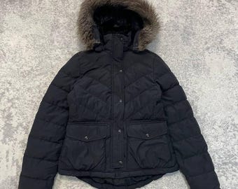 Vintage Ralph Lauren Jeans Co Down jacket, Black color, Size S