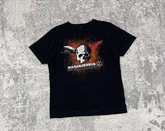 VTG Rammstein Dalai Lama T-Shirt Black Official Merch Germany Industrial Metal