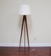 Floor Lamp Tripod Slim - Walnut 