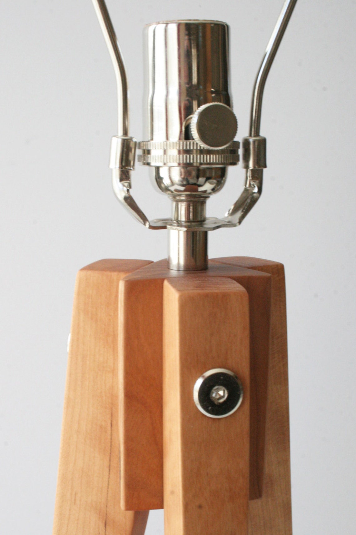 Table Lamp Tripod Slim Cherry american Etsy