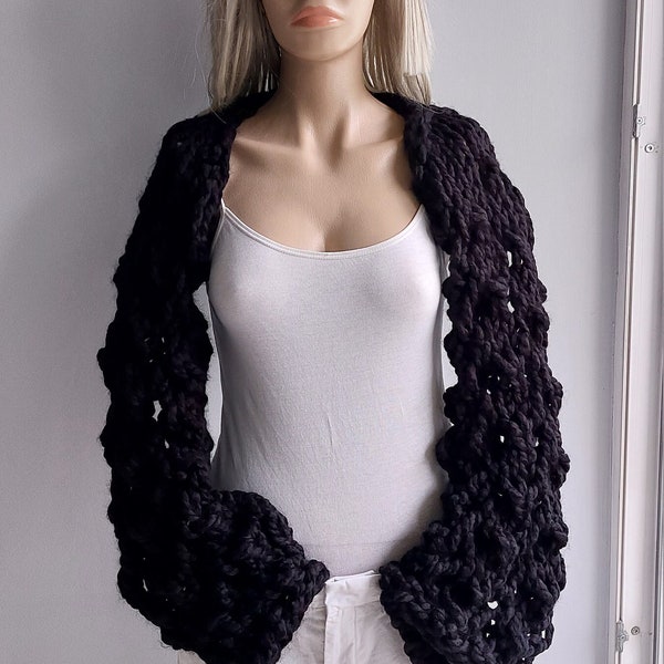 Cropped Shrug Knit Sweater main image 1