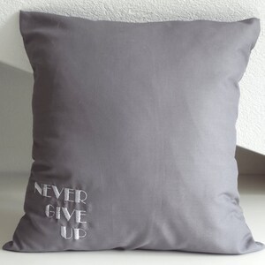 Personalised pillow, Throw Pillow Cover, Words Pillow, Motivational Cushion, Couch Pillows, Decorative pillowcase
