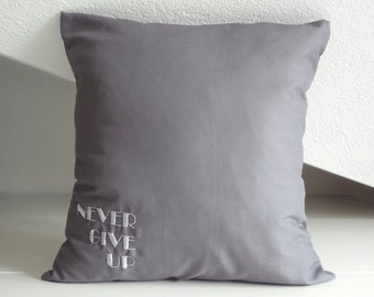 Personalised pillow, Throw Pillow Cover, Words Pillow, Motivational Cushion, Couch Pillows, Decorative pillowcase