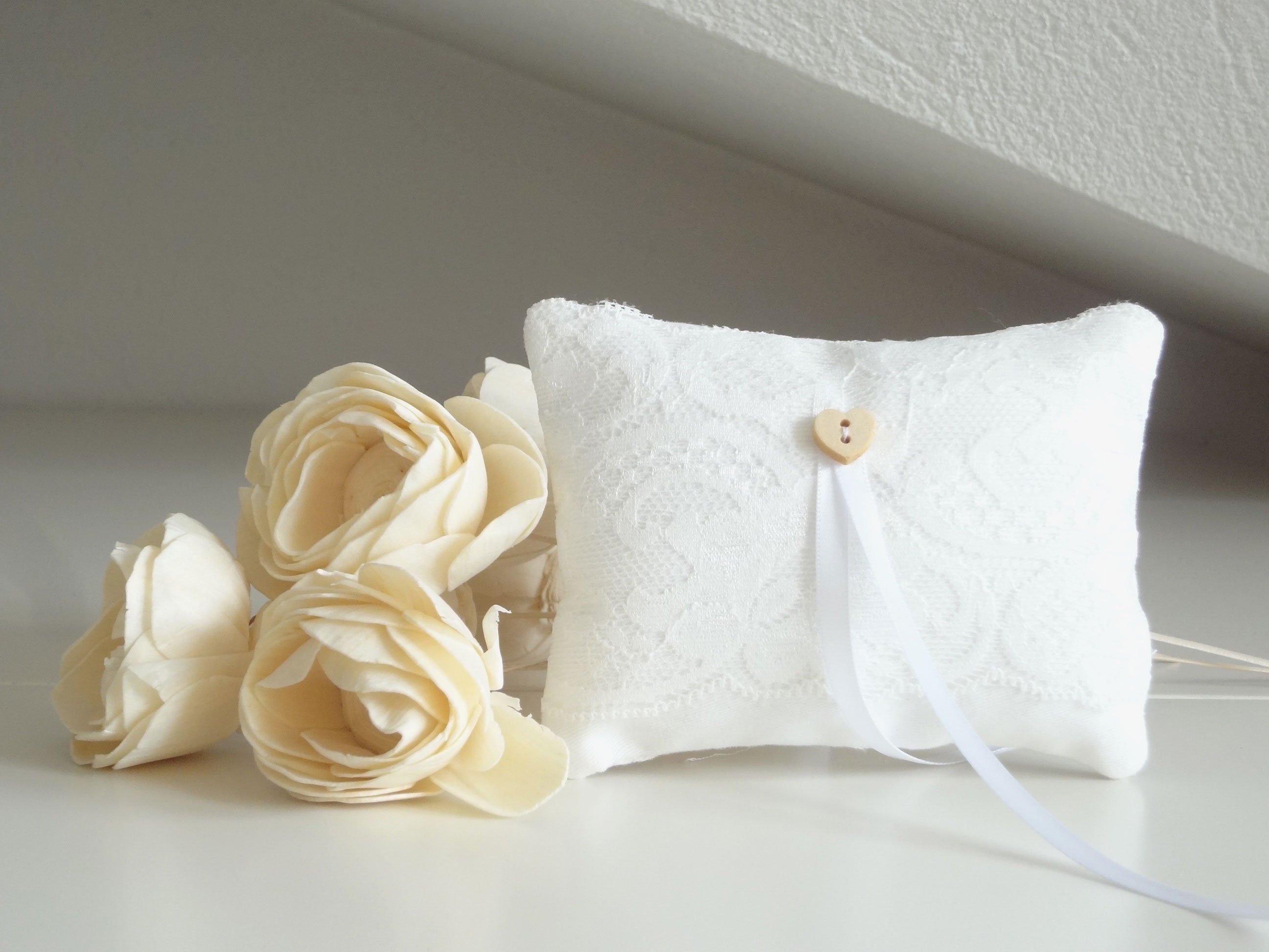 small white cushion