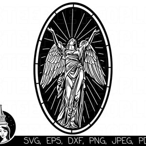Angel SVG, Angel Clipart, Angel Wings SVG | Cricut, Silhouette, Digital Print & More! | Digital Download! *High-Quality Design*