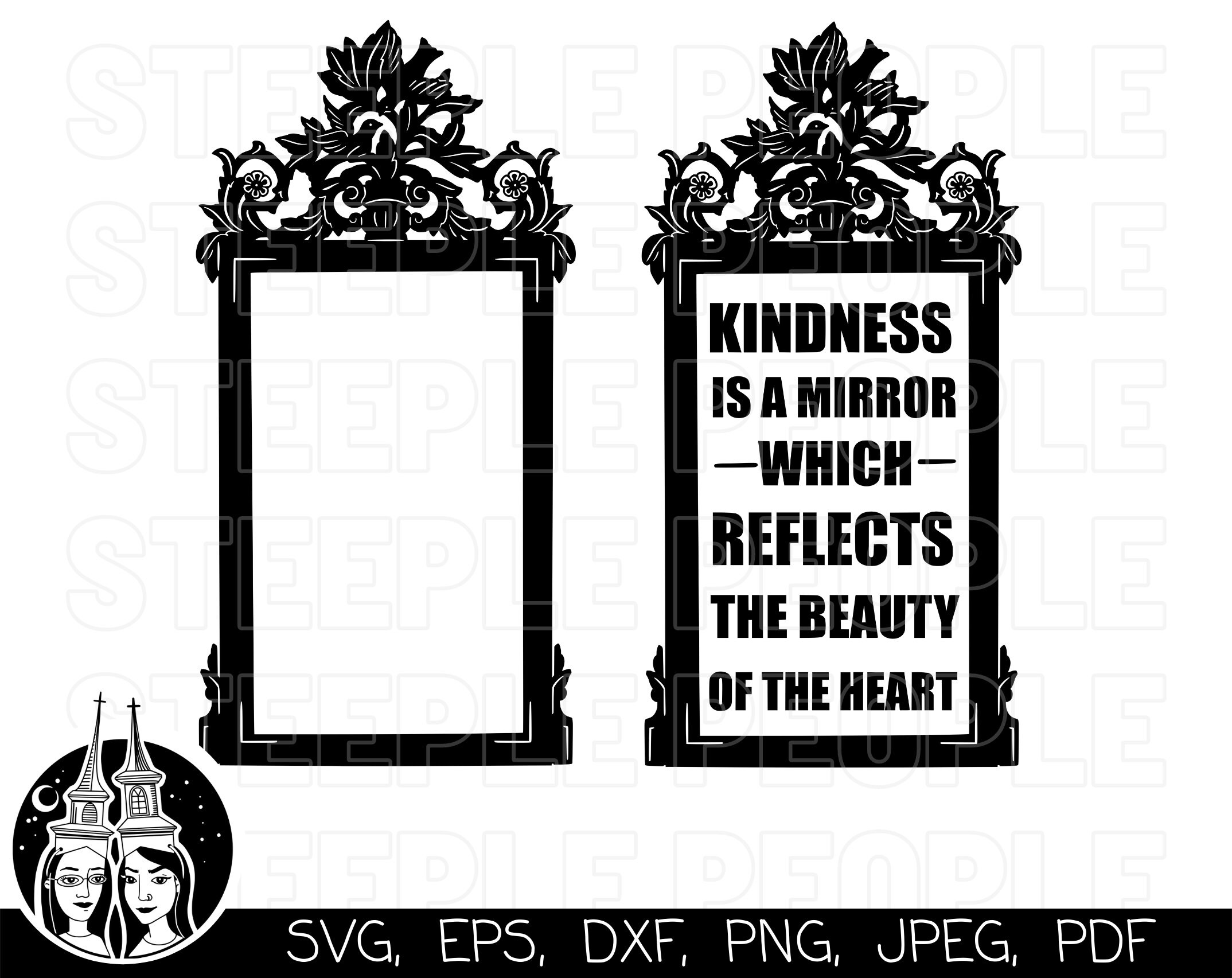 Download Vintage Frame Svg Vintage Frame Clipart Vintage Frame Wall Etsy