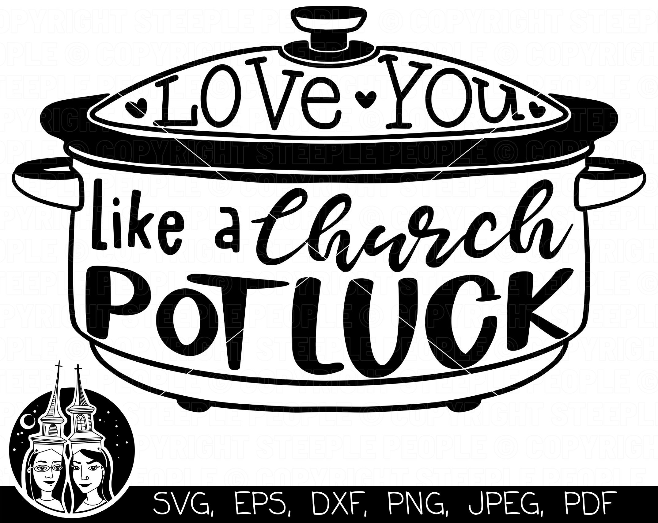 Office Potluck Clipart
