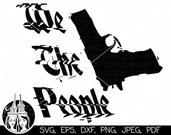We the People SVG Glitch SVG 2nd Amendment SVG Patriotic - Etsy Hong Kong