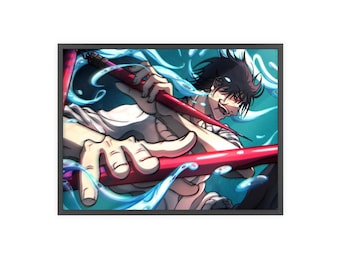 Cornice in legno Toji Fushiguro - Jujutsu Kaisen