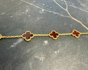 Vintage bracelet Red woman’s van cleef Yellow gold