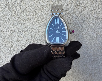 Vintage watch black serpenti seduttori