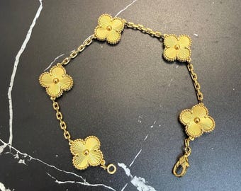 Vintage bracelet woman’s van cleef yellow gold