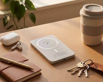 MagSafe Powerbank 5000mAh | Magnetic Wireless Charger for iPhone, Apple Watch