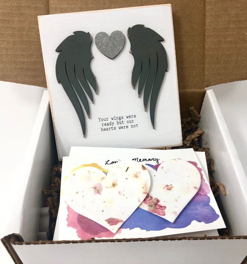 Sympathy Gif Set Sympathy Sign Boxed Set With Card Loss Etsy