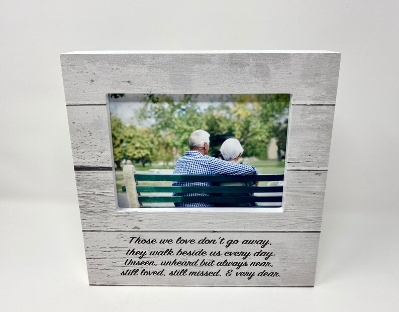 Sympathy Gift, Bereavement gift, Memory Picture Frame, loss of a loved one image 3