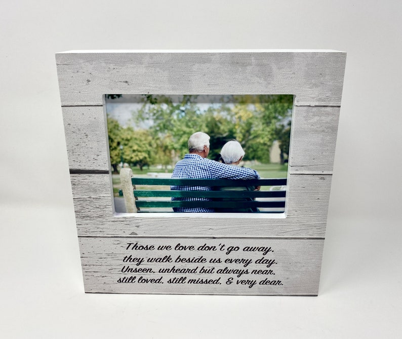 Sympathy Gift, Bereavement gift, Memory Picture Frame, loss of a loved one image 1