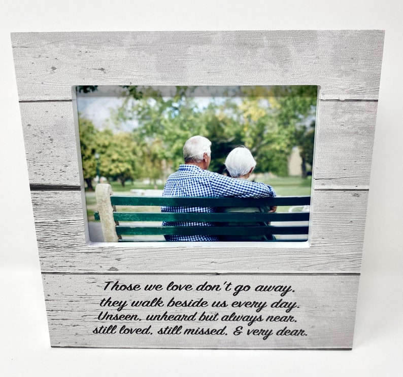 Sympathy Gift, Bereavement gift, Memory Picture Frame, loss of a loved one image 5