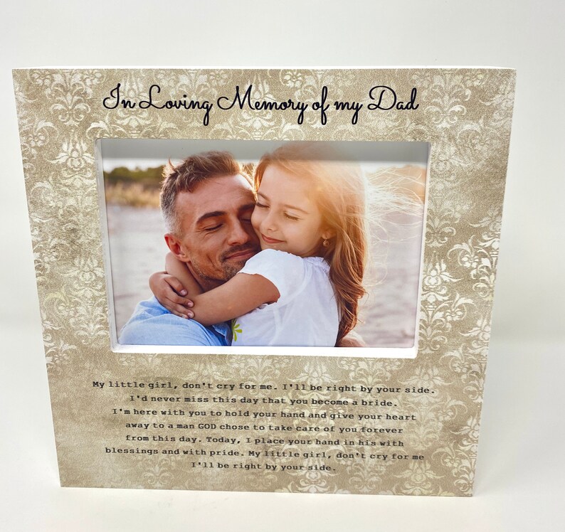 In Loving Memory Dad in Memory of Dad Bride Father Memory Etsy