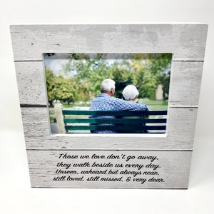 Sympathy Gift, Bereavement gift, Memory Picture Frame, loss of a loved one image 2