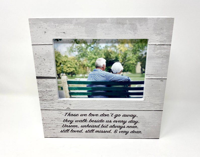 Sympathy Gift, Bereavement gift, Memory Picture Frame, loss of a loved one image 2