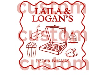 two custom 10” pizza boxes