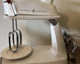 Batidora de mano General Electric vintage, modelo D4M47