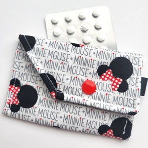 Étui contraceptif avec fermeture à pression - Petite souris
