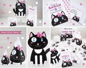 Oliver S Adorable Tabby Cat Party By Press Print Party
