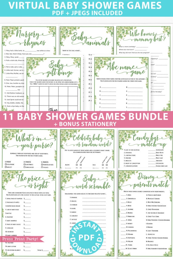 baby shower game ideas for boy