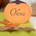 Thanksgiving Place Cards Printable, Pumpkin Printable Placecard ...