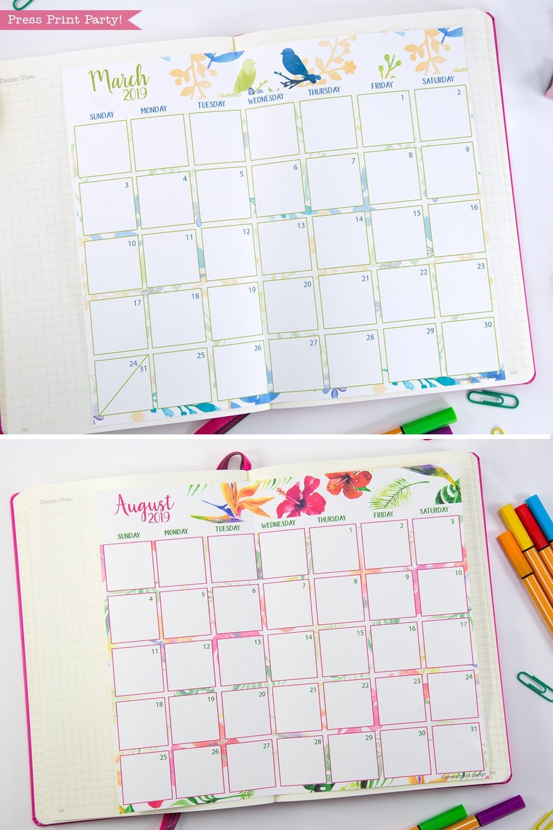 printable calendar bullet journal you can find a printable version of