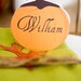 Thanksgiving Place Cards Printable, Pumpkin Printable Placecard ...