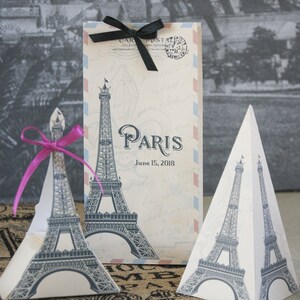 Paris Invitation and decor Party Printables French Vintage with Eiffel Tower, Paris Invitation and Backdrop INSTANT DOWNLOAD pdf image 5