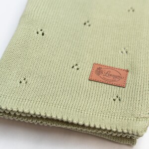 Babydecke aus Baumwolle | | Kuscheldecke Baby image 3