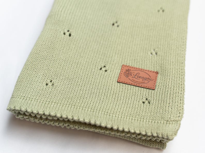 Babydecke aus Baumwolle | | Kuscheldecke Baby image 3