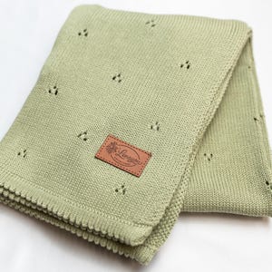 Babydecke aus Baumwolle | | Kuscheldecke Baby image 1