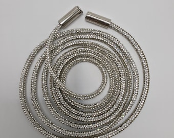 Rhinestone Drawstring for Hoodies, 50 inches long