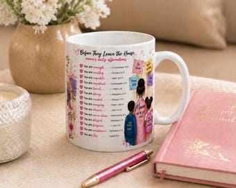 Christian Mama Affirmations Mug | Faith-Based Mother's Day Coffee Cup