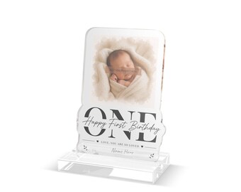 Foto personalizada em tamanho real | Foto personalizada em tamanho real, lembrança do primeiro aniversário