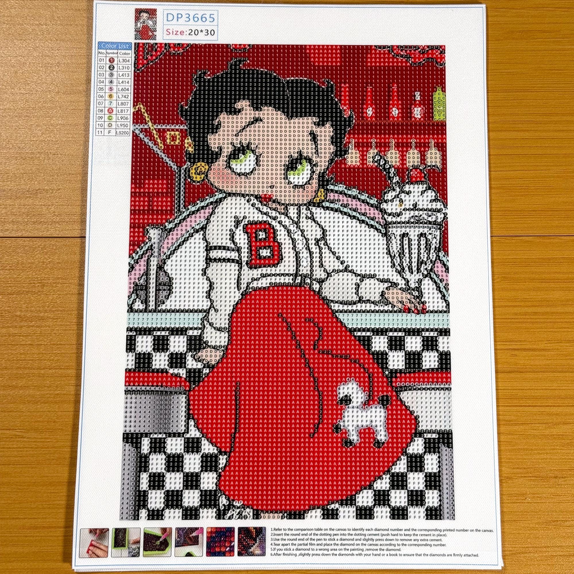 Betty Boop Plastic Canvas - Etsy