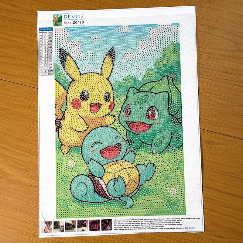 Pokemons Custom Painting - Etsy