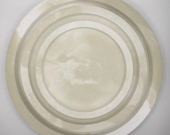 Round Eco-Resin Tray | Handmade Jewelry Tray | Decorative Catch-All Dish | Vanity Organizer | Minimalist Home Decor