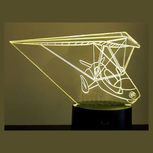 3D-lampa - Pendel Ultralätt Design - 7 Färger