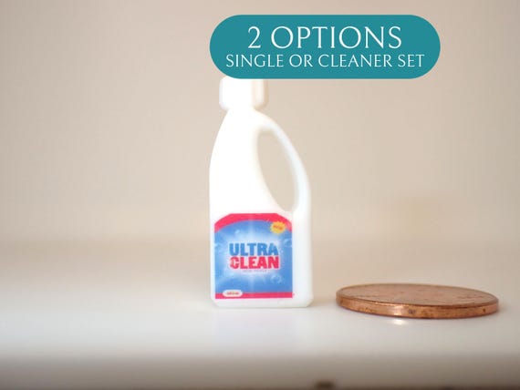 Laundry Detergent Small Jug - 1:12 Scale Dollhouse Miniature 2 options available by LBMinisStudio