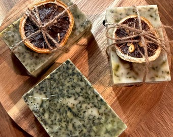 Reinigingszeep met citroenwierook | Kruidenritueel, spirituele bescherming, energiereiniging